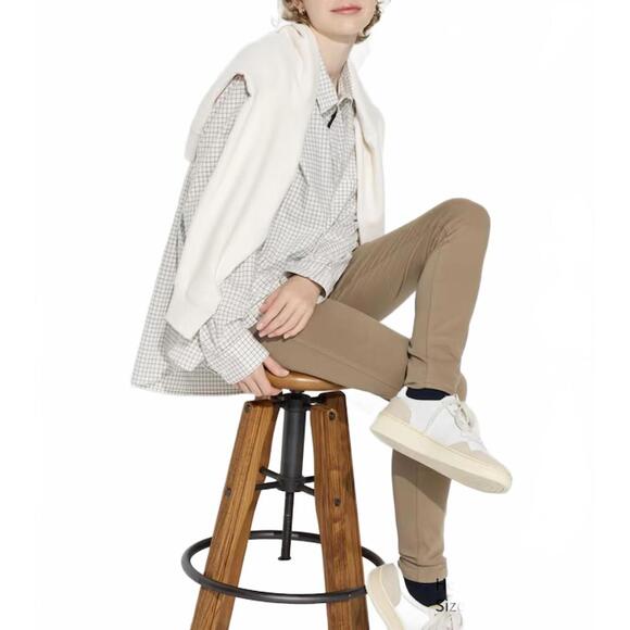Uniqlo Ultra Stretch Leggings Jeggings Brown NWT XS - Picture 1 of 3